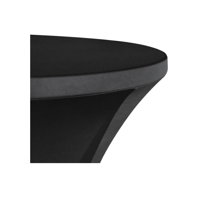 Tafelrok BRASQ voor statafel 80cm zwart