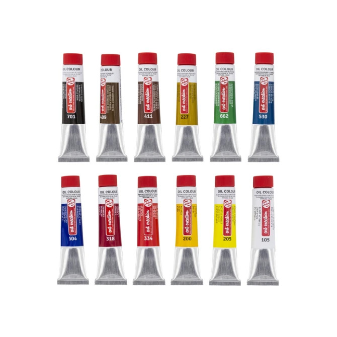 Talens Art Creation olieverf set 12 tubes 12 ml