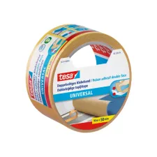 Tapijttape tesa® universal 10mx50mm dubbelzijdig wit