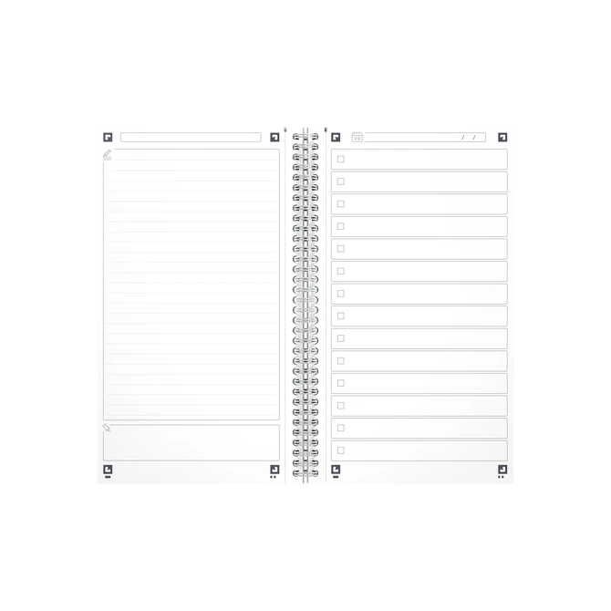Task Manager Oxford 141x246 mm 115vel aqua