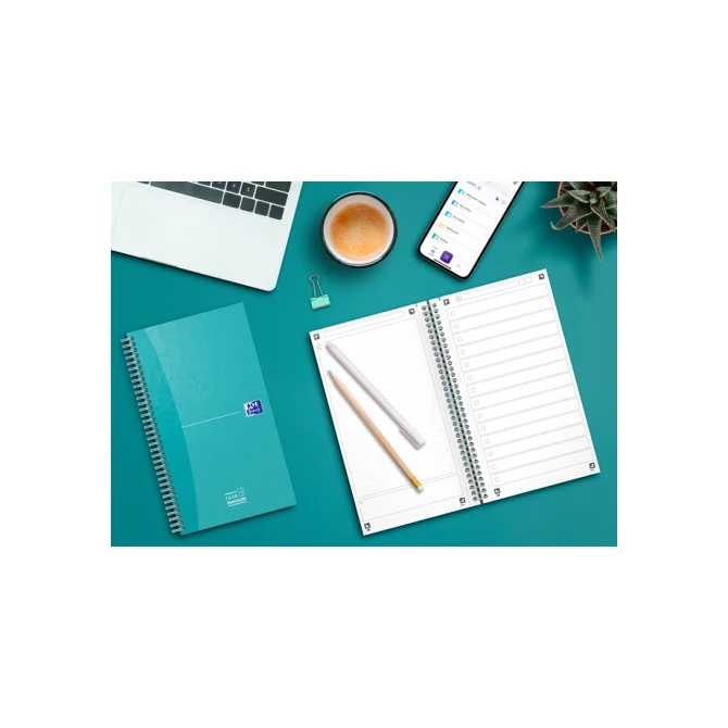 Task Manager Oxford 141x246 mm 115vel aqua