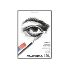 Tekenblok Aurora A4 20 vel 120 gram Grain papier