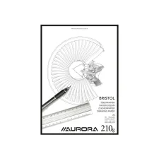 Tekenblok Aurora A4 20 vel 210 gram Bristol papier