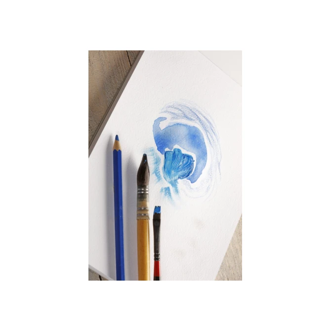 Tekenblok Clairefontaine Paint On A4 gekorreld 20 vel 250gr
