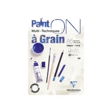 Tekenblok Clairefontaine Paint On A5 gekorreld 20 vel 250gr
