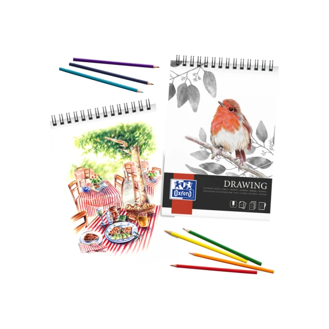Tekenblok Oxford Drawing A3 30 vel 160 gram spiraal