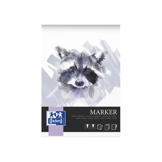 Tekenblok Oxford Marker A3 15 vel 180 gram