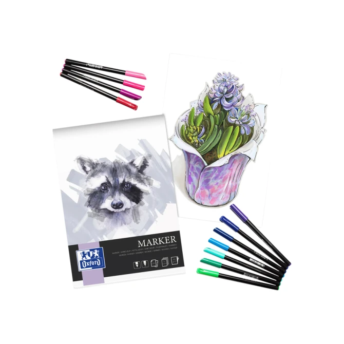 Tekenblok Oxford Marker A3 15 vel 180 gram
