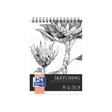 Tekenblok Oxford Sketching A4 50 vel 120 gram spiraal