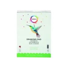 Tekenblok Qrea 24x32 24 vel 160gr spiraal