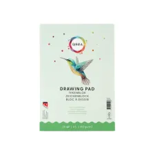 Tekenblok Qrea A5 24 vel 160gr gelijmd