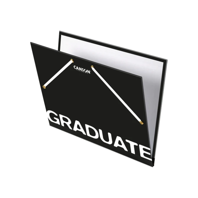Tekenmap Canson Graduate elastieksluiting 260x330mm zwart