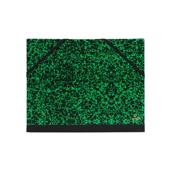 Tekenmap Canson Studio Annonay elastieksluiting 520x720mm groen