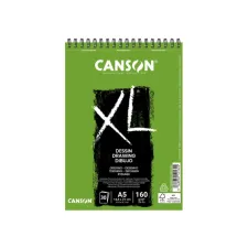 Tekenpapier Canson XL Drawing 30vel 160gr A5 wit