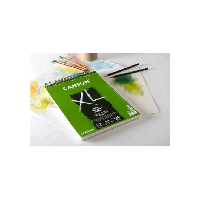 Tekenpapier Canson XL Drawing 50vel 160gr A3 wit