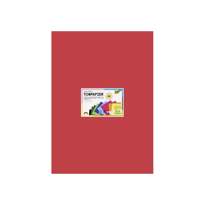Tekenpapier Folia 50x70cm 130gram pak à 100 vel 10 kleuren