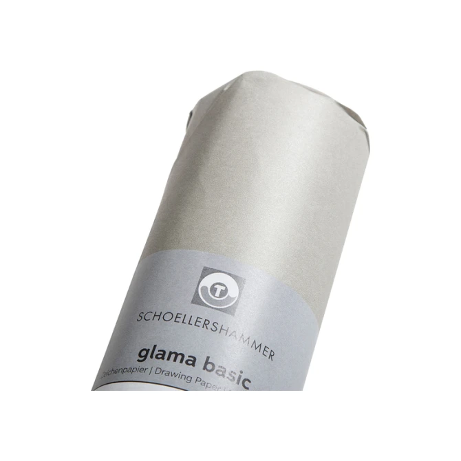 Tekenpapier Schoellershammer Glama Basic 66cmx50m 60gr transparant