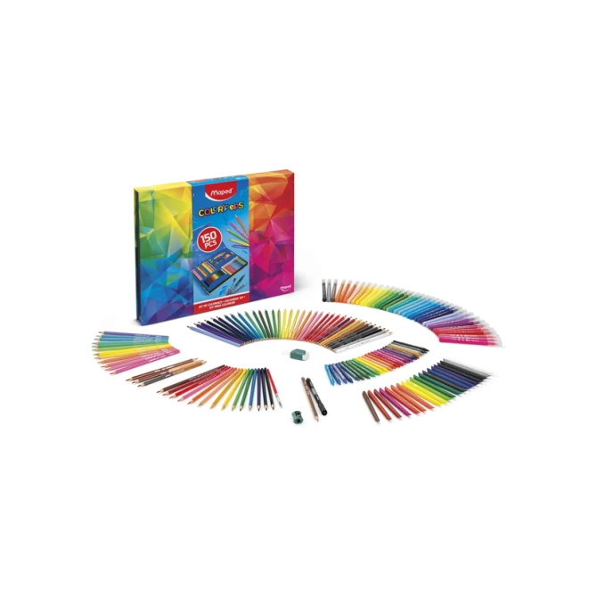 Tekenset Maped Color'Peps 150-delig assorti