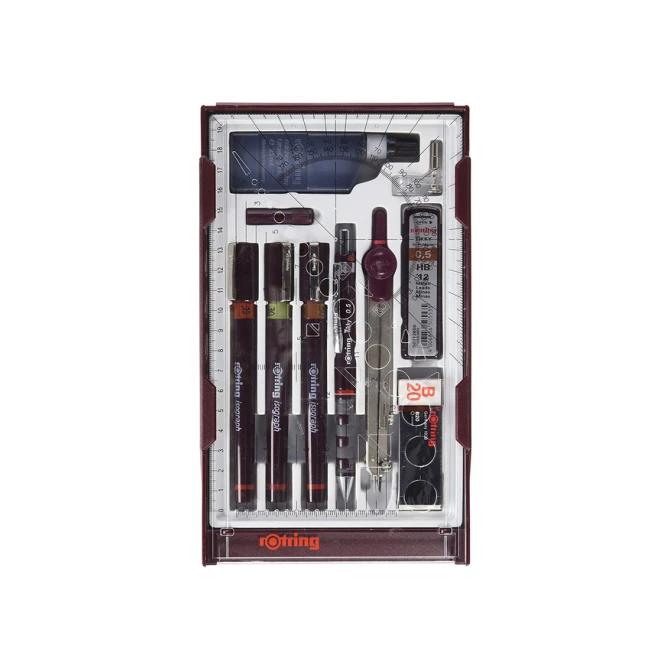 Tekenset rOtring Isograph Master 10-delig