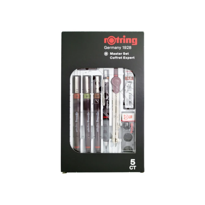 Tekenset rOtring Isograph Master 10-delig