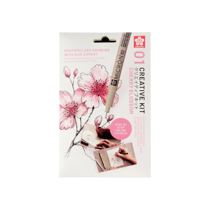 Tekenset Sakura Creative Kit Cherry Blossom 6 stuks