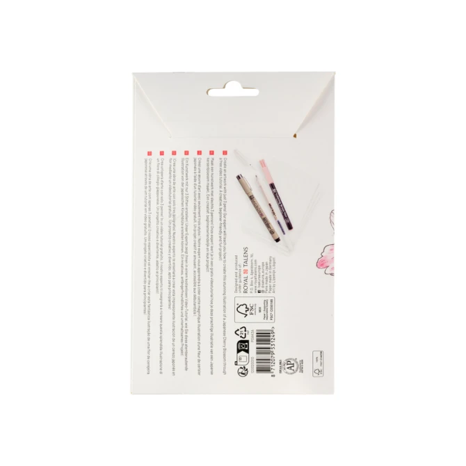 Tekenset Sakura Creative Kit Cherry Blossom 6 stuks