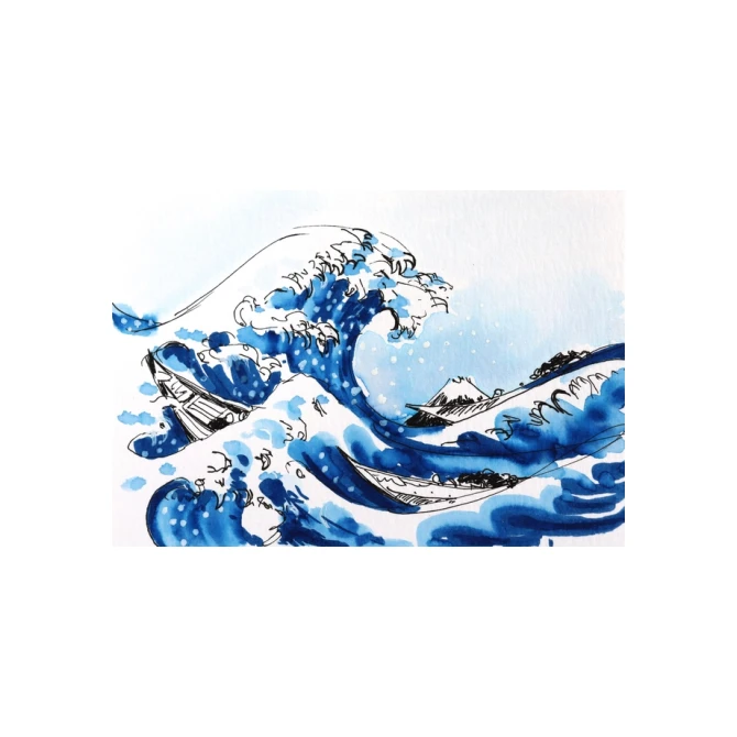 Tekenset Sakura Creative Kit Kanagawa 6 stuks