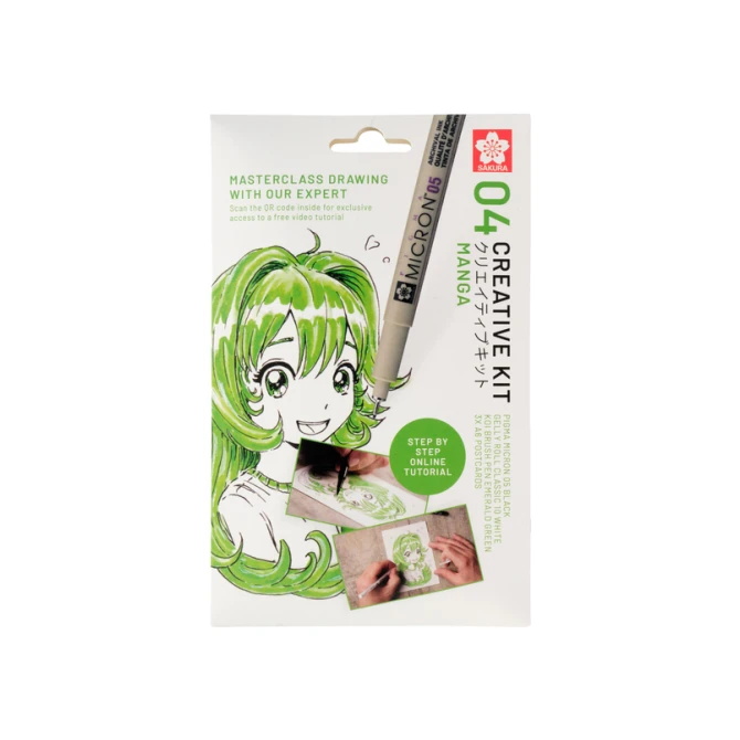Tekenset Sakura Creative Kit Manga 6 stuks