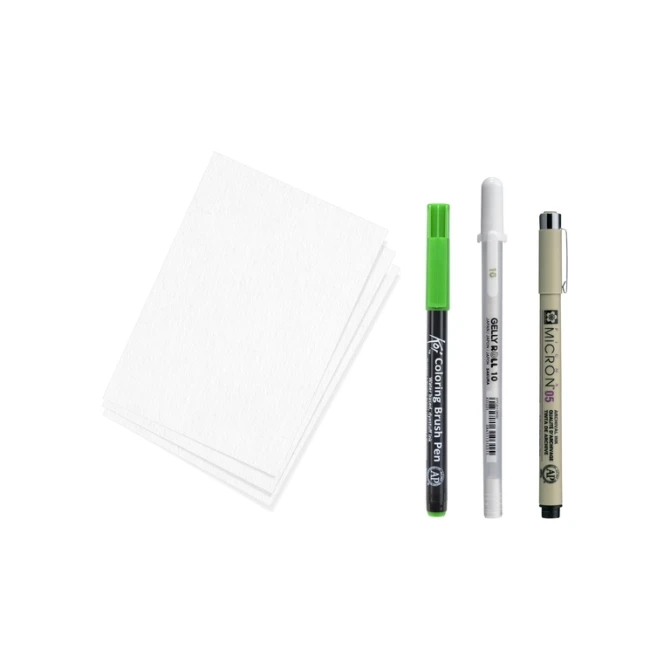 Tekenset Sakura Creative Kit Manga 6 stuks