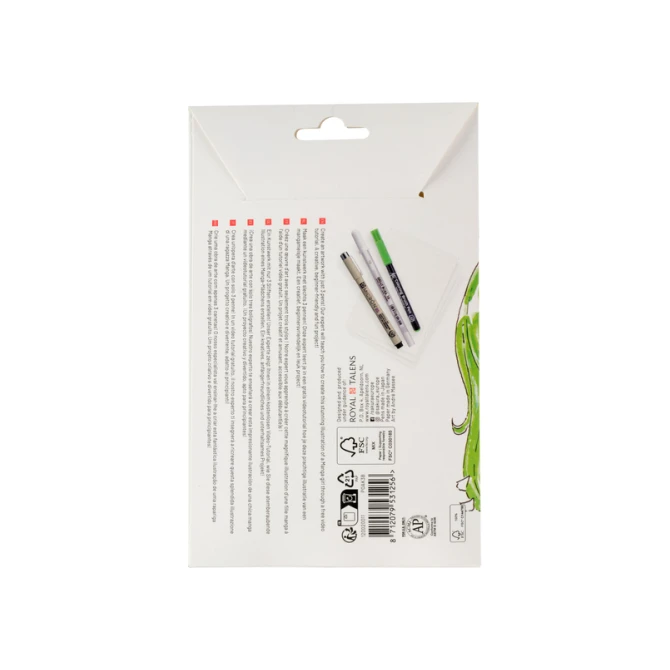 Tekenset Sakura Creative Kit Manga 6 stuks