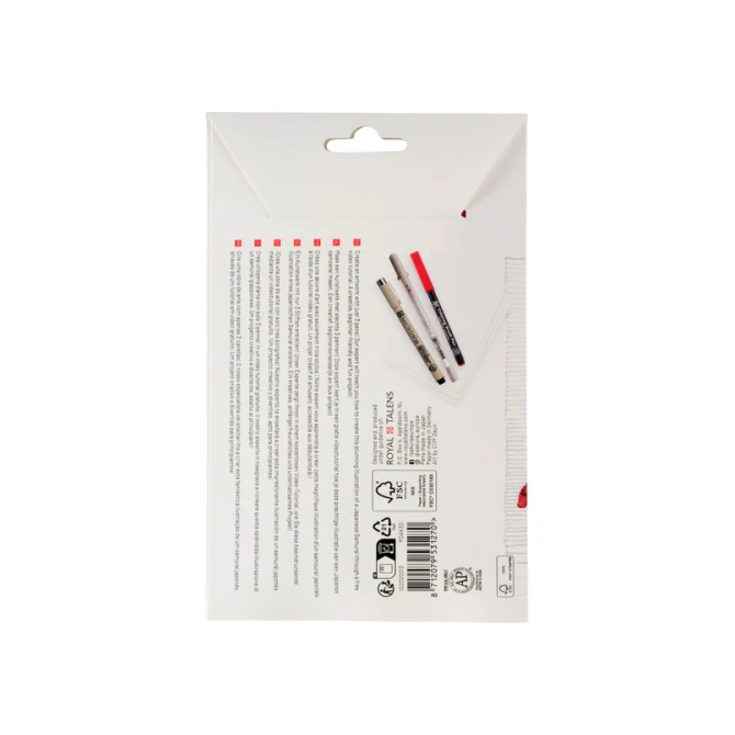 Tekenset Sakura Creative Kit Samurai 6 stuks