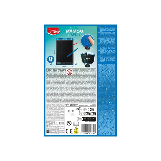 Tekentablet Maped Creativ Magical Tablet blauw