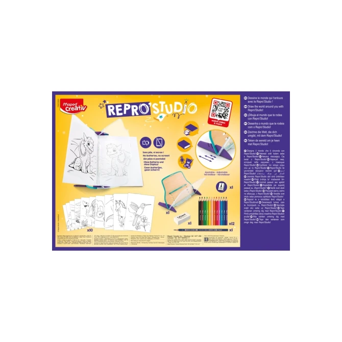Tekentoestel Maped Creativ Repro'Studio set à 26 delen