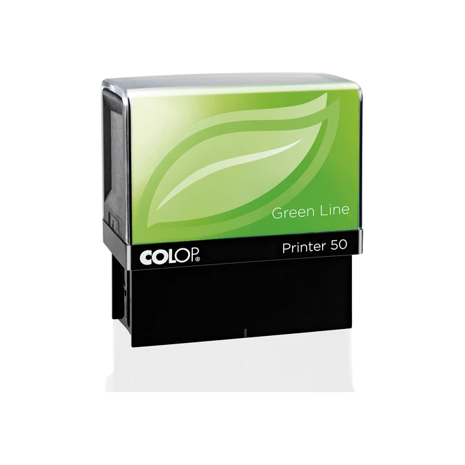 Tekststempel Colop Printer 50 Green Line personaliseerbaar