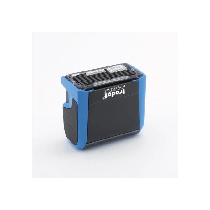 Tekststempel Trodat Printy 4912 Typomatic letterset en pincet