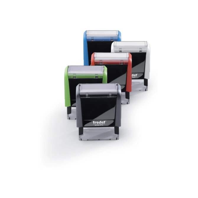 Tekststempel Trodat Printy 4912 Typomatic letterset en pincet