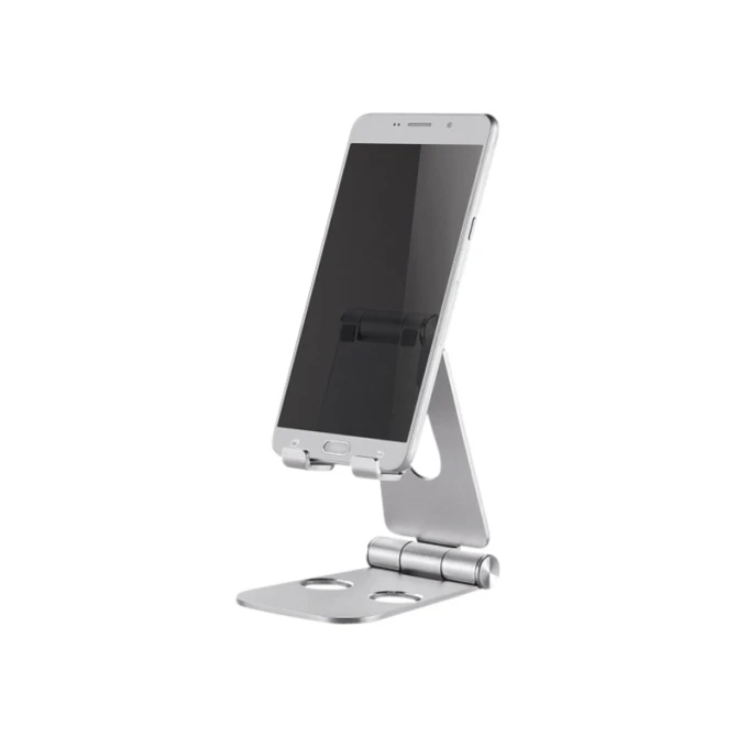 Telefoonstandaard Neomounts DS10-160SL1 opvouwbaar zilver
