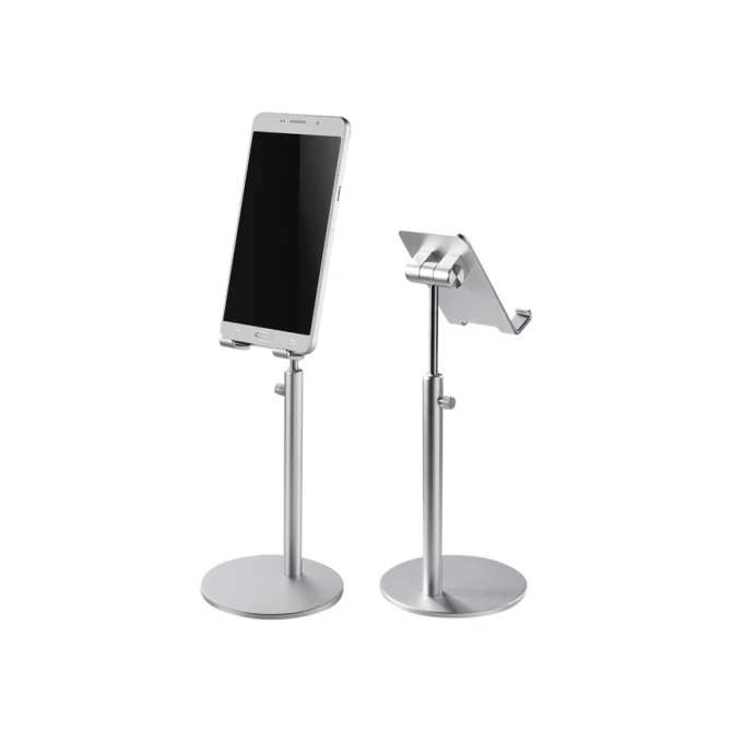 Telefoonstandaard Neomounts DS10200SL1 in hoogte verstelbaar zilver