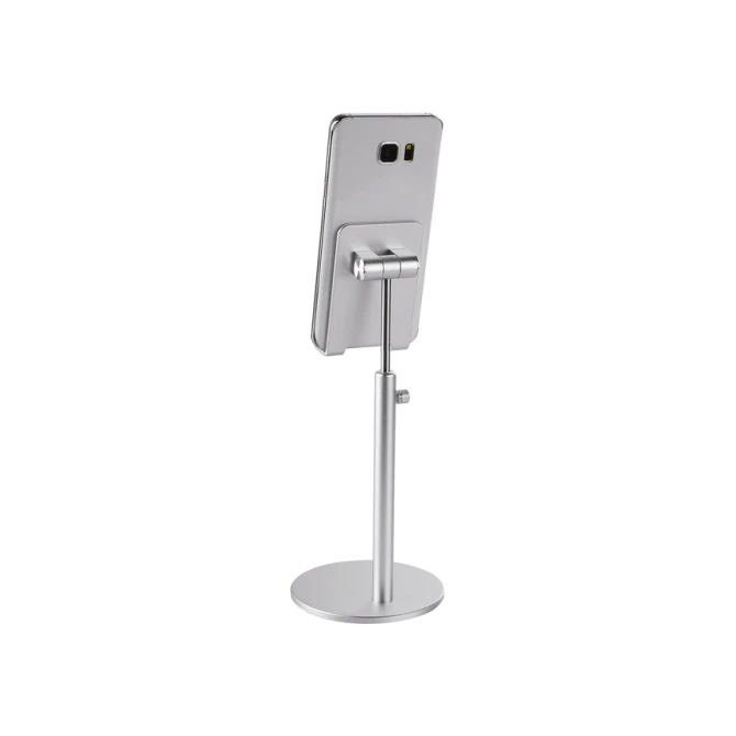 Telefoonstandaard Neomounts DS10200SL1 in hoogte verstelbaar zilver