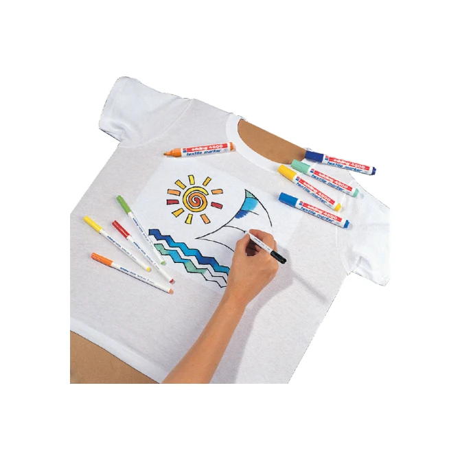 Textielmarker edding 4500 rond 2-3mm lichtgroen