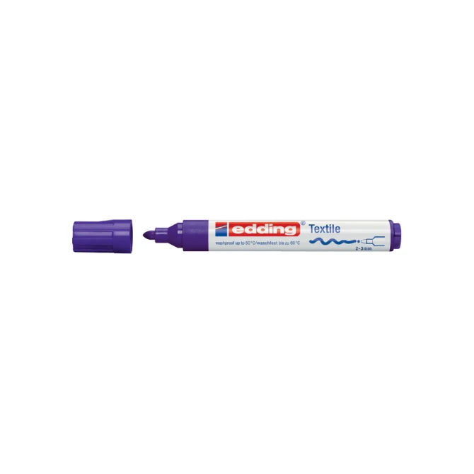 Textielmarker edding 4500 rond 2-3mm violet