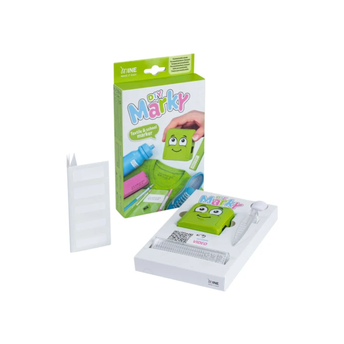 Textielstempel Colop Marky personaliseerbaar groen