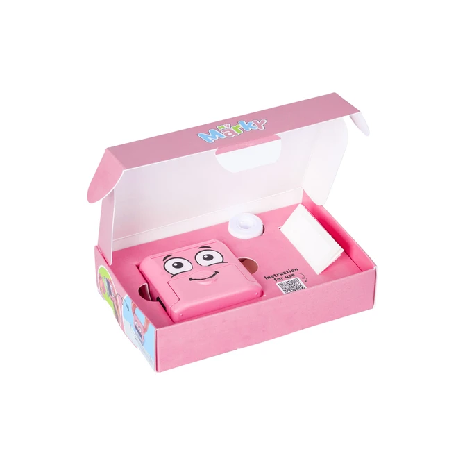 Textielstempel Colop Marky personaliseerbaar roze