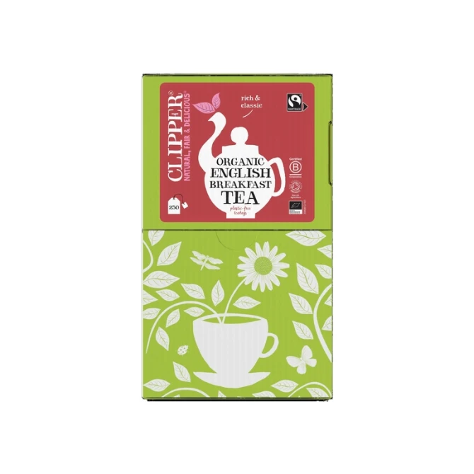 Thee Clipper English breakfast bio 250 zakjes