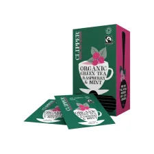 Thee Clipper green raspberry mint bio 25 zakjes