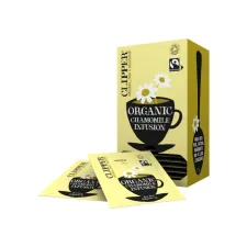 Thee Clipper infusion chamomile bio 25 zakjes