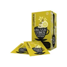 Thee Clipper infusion lemon and ginger bio 25 zakjes