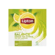 Thee Lipton Balance green tea citrus 100x1.5gr