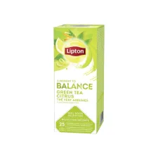 Thee Lipton Balance green tea citrus 25x1.5gr
