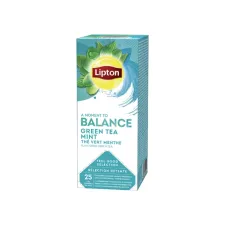 Thee Lipton Balance green tea mint 25x1.5gr